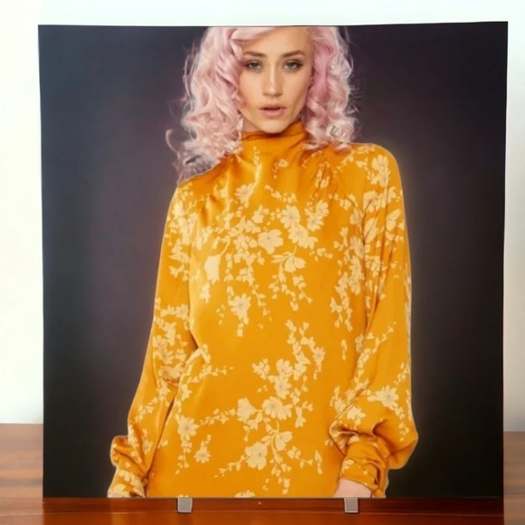 Free People Aries Long Sleeve Mini  Dress XS - Picture 5 of 8
